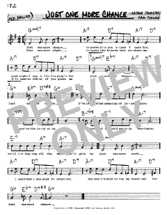Just One More Chance von Bing Crosby (Download) 