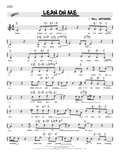 Lean On Me von Bill Withers (Download) 