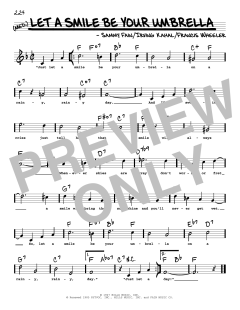 Let A Smile Be Your Umbrella von Sammy Fain (Download) 