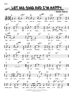 Let Me Sing And I'm Happy (Download) 