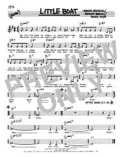 Little Boat von Buddy Kaye (Download) 