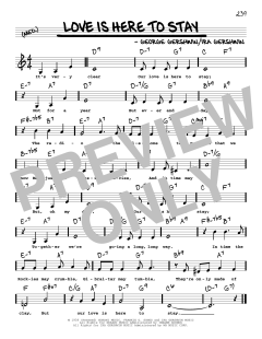 Love Is Here To Stay von George Gershwin (Download) 