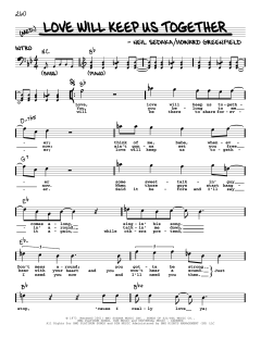 Love Will Keep Us Together von Captain & Tennille (Download) 
