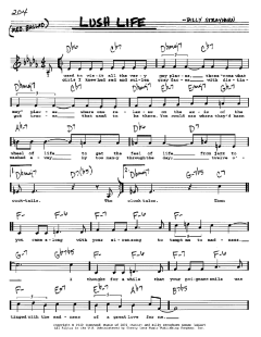 Lush Life von Billy Strayhorn (Download) 