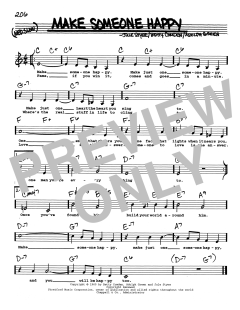Make Someone Happy von Jule Styne (Download) 