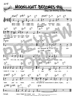 Moonlight Becomes You von Bing Crosby (Download) 