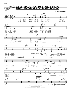 New York State Of Mind von Billy Joel (Download) 