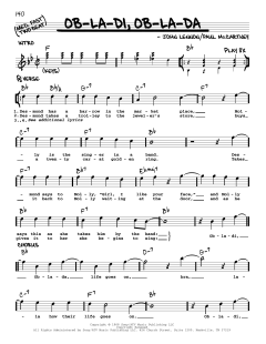 Ob-La-Di, Ob-La-Da [Jazz version] von The Beatles (Download) 