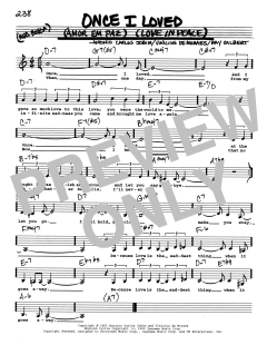 Once I Loved von Antonio Carlos Jobim (Download) 