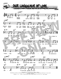 Our Language Of Love von Marguerite Monnot (Download) 