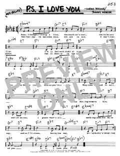 P.S. I Love You von Johnny Mercer (Download) 