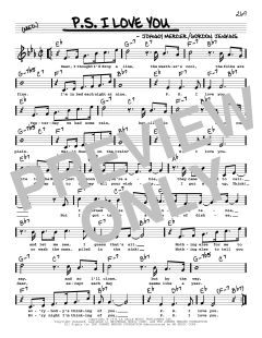 P.S. I Love You von Johnny Mercer (Download) 