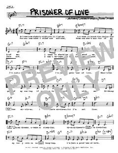 Prisoner Of Love von Leo Robin (Download) 