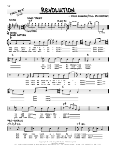 Revolution [Jazz version] von The Beatles (Download) 