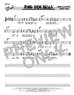 Ring Dem Bells von Irving Mills (Download) 