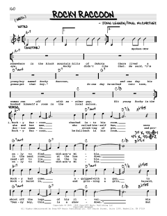 Rocky Raccoon [Jazz version] von The Beatles (Download) 