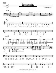Rosanna von Toto (Download) 