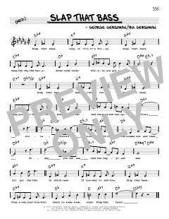 Slap That Bass von Ira Gershwin (Download) 