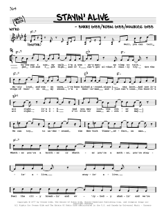 Stayin' Alive von Bee Gees (Download) 
