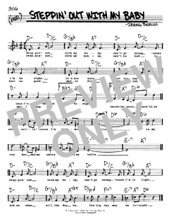 Steppin' Out With My Baby von Irving Berlin (Download) 