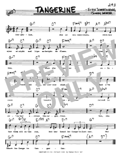 Tangerine von Jimmy Dorsey (Download) 
