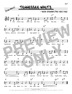 Tennessee Waltz von Patti Page (Download) 
