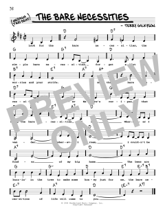 The Bare Necessities von Terry Gilkyson (Download) 