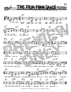 The Frim Fram Sauce von Redd Evans (Download) 