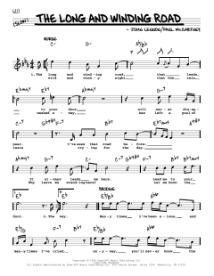 The Long And Winding Road [Jazz version] von The Beatles (Download) 