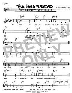 The Song Is Ended von Irving Berlin (Download) 