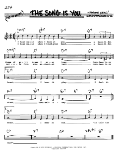 The Song Is You von Jerome Kern (Download) 
