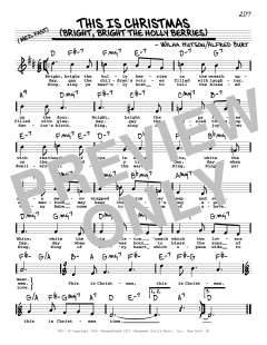 This Is Christmas von Wihla Hutson (Download) 