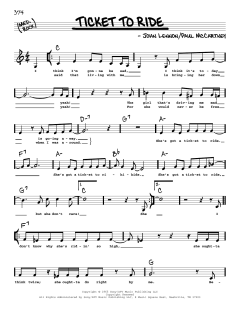 Ticket To Ride von The Beatles (Download) 