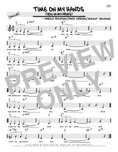 Time On My Hands von Harold Adamson (Download) 