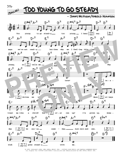 Too Young To Go Steady von Jimmy McHugh (Download) 