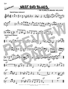 West End Blues von Clarence Williams (Download) 