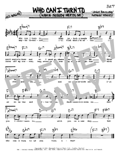 Who Can I Turn To von Tony Bennett (Download) 