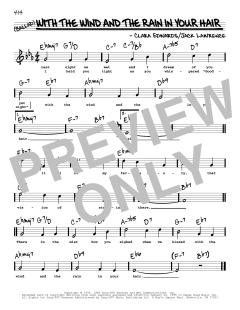 With The Wind And The Rain In Your Hair von Clara Edwards (Download) 