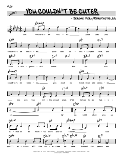You Couldn't Be Cuter von Jerome Kern (Download) 