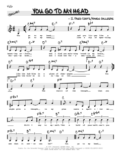 You Go To My Head von Haven Gillespie (Download) 