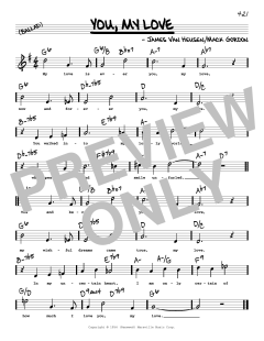 You, My Love von Mack Gordon (Download) 