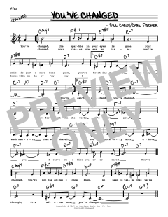 You've Changed von Connie Russell (Download) 