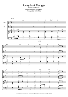 Away In A Manger von William J. Kirkpatrick (Download) 