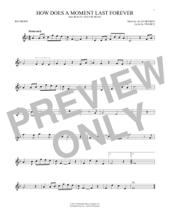 How Does A Moment Last Forever von Celine Dion (Download) 