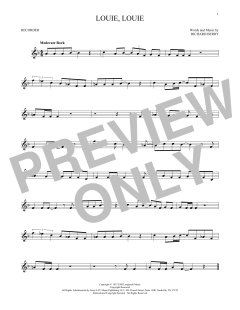 Louie, Louie von The Kingsmen (Download) 