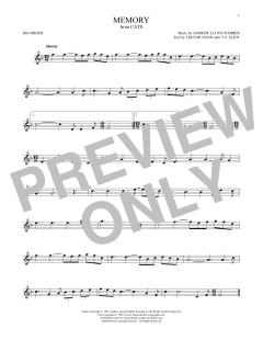 Memory von Andrew Lloyd Webber (Download) 