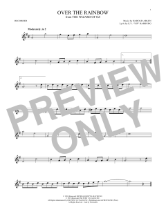 Over The Rainbow von Judy Garland (Download) 