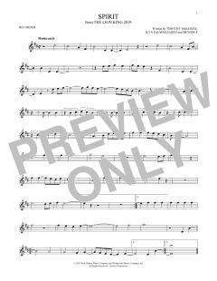Spirit von Beyoncé (Download) 