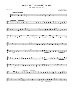 You Are The Music In Me von Jamie Houston (Download) 