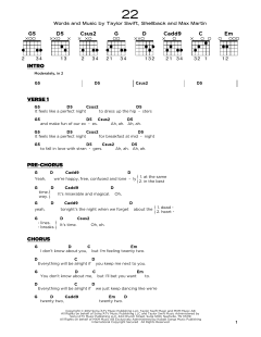 22 von Taylor Swift (Download) 